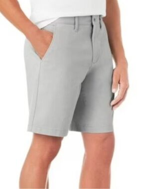 Men's Classic Gray Bermuda Shorts - Tailored Comfort
